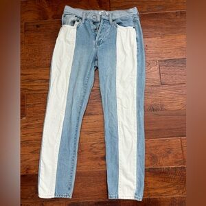 Pistola Blue+White Jeans Size 26